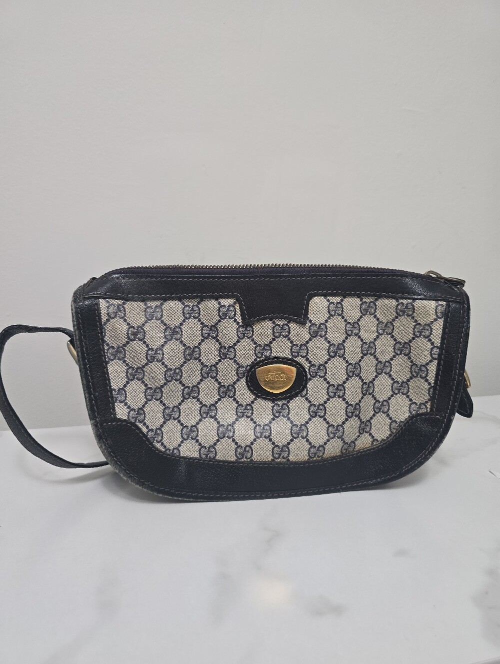 Gucci Navy Crossbody Bag